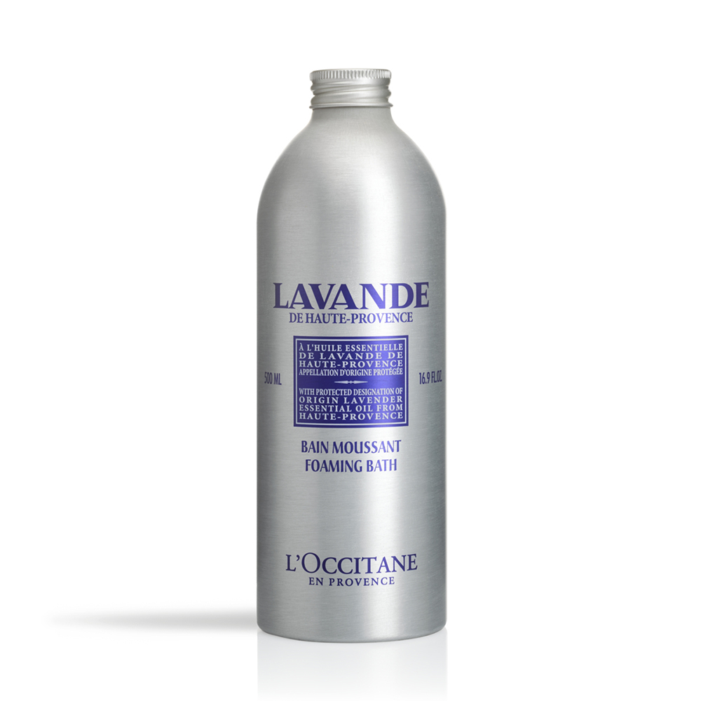 Spumant de baie cu extract de lavanda Lavender, 500 ml, L'Occitane
