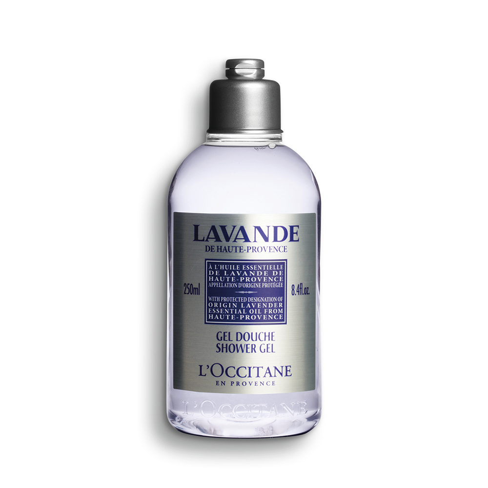 Gel de dus cu extract de lavanda Lavender, 250 ml, L'Occitane