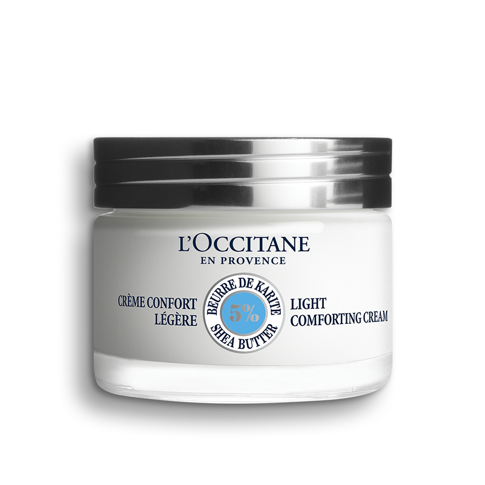 Crema de fata cu unt de shea Confort Light, 50 ml, L'Occitane