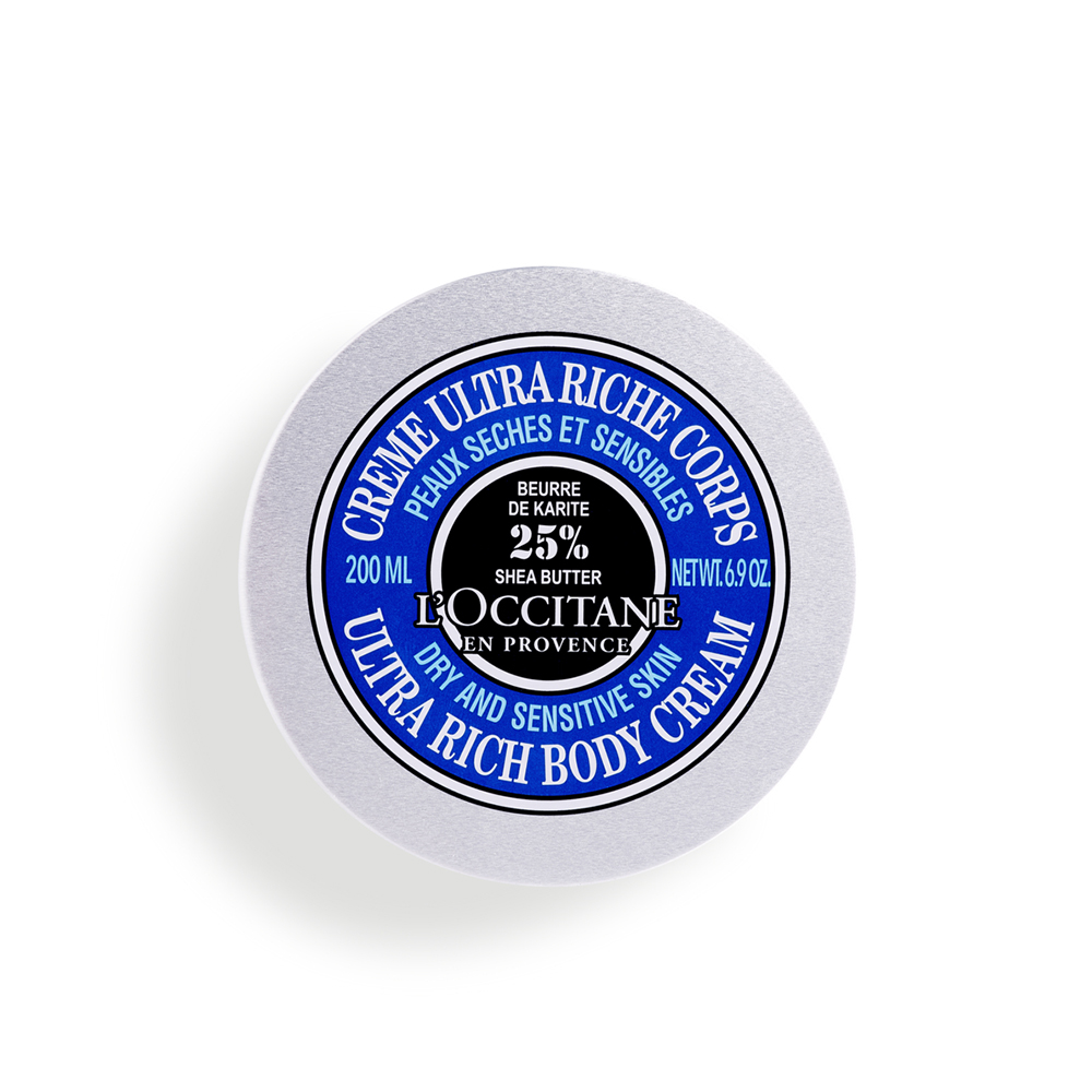 Crema de corp ultra hranitoare cu Unt de Shea, 200 ml, L'Occitane