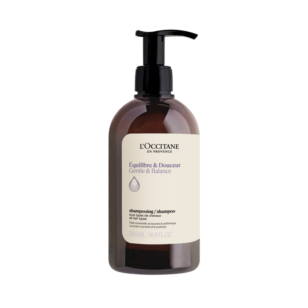 Sampon echilibrant Gentle & Balance, 500 ml, L'Occitane