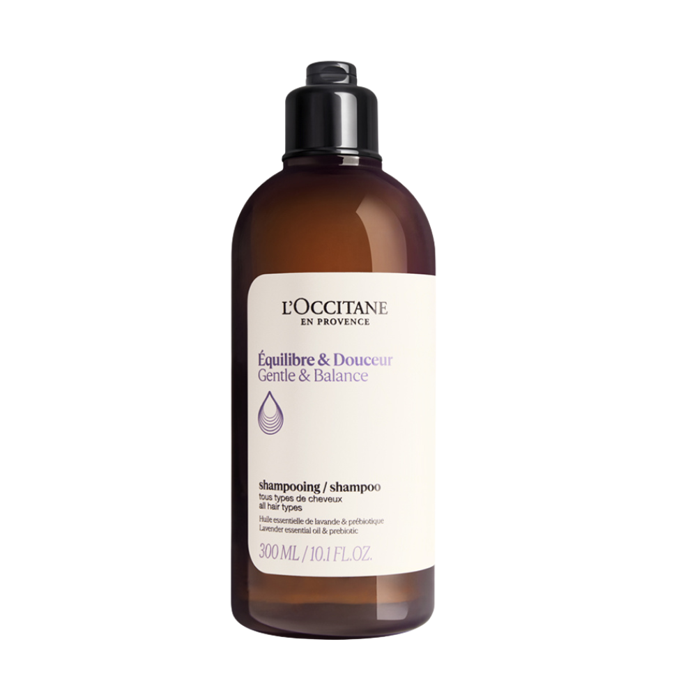 Sampon echilibrant Gentle & Balance, 300 ml, L'Occitane