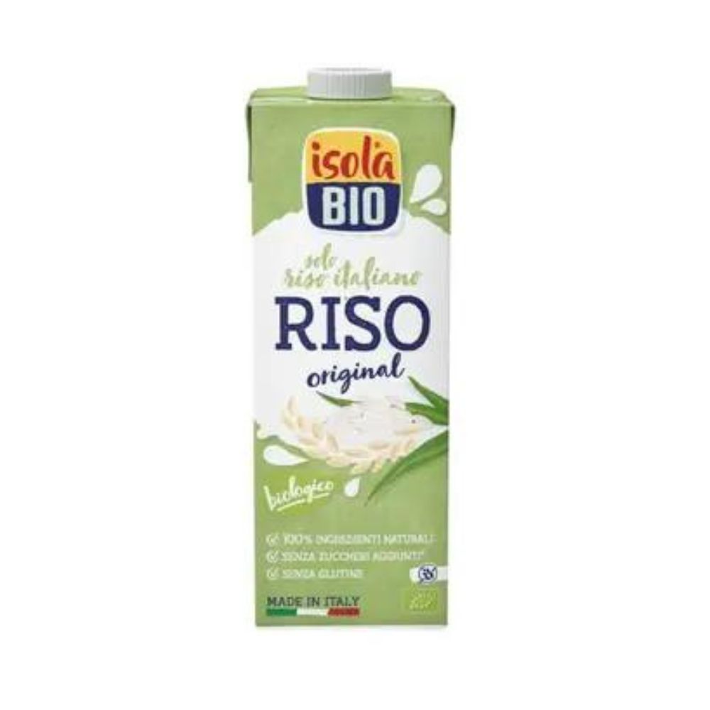 Bautura vegetala bio din orez, 1 litru, Isola Bio