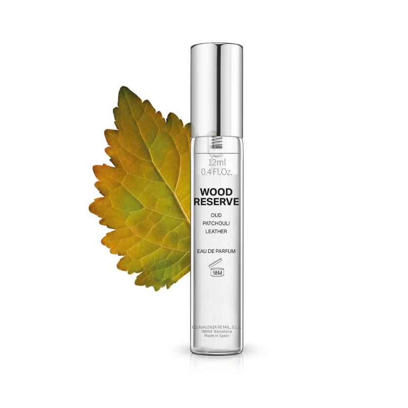 Apa de parfum unisex Layering, Wood Reserve, 12 ml, Equivalenza