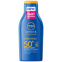 Lotiune hidratanta SPF50+ Protect & Moisture Sun, 100 ml, Nivea