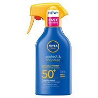 Spray hidratant SPF50+ Protect & Moisture Sun, 270 ml, Nivea