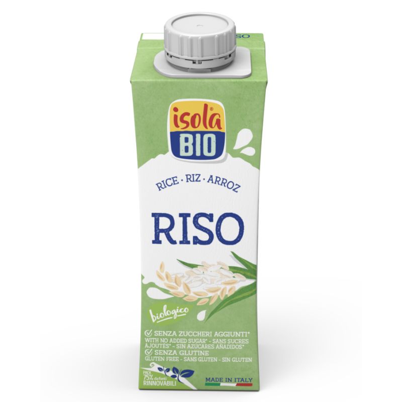 Bautura vegetala bio din orez, 250ml, Isola Bio