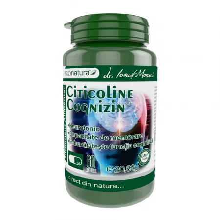 Citicoline Cognizin, 60 capsule, Pro Natura