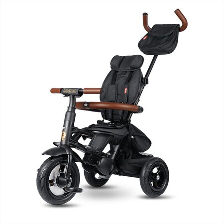 Tricicleta pliabila Rito Deluxe, Negru, 10-36 luni, Qplay 700195