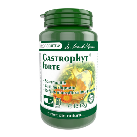 Gastrophyt Fort, 60 capsule, Pro Natura