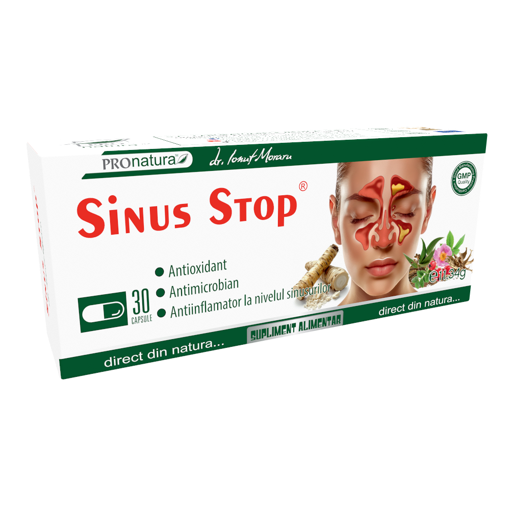 Sinus Stop, 30 capsule, Pro Natura