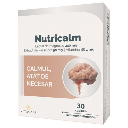 Nutricalm, 30 capsule, Vitacare