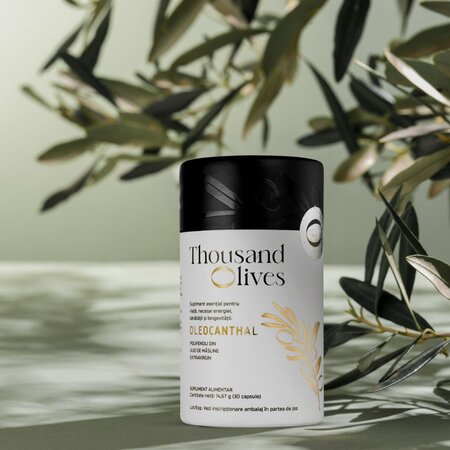 Oleocanthal, 30 capsule, Thousand Olives 700426