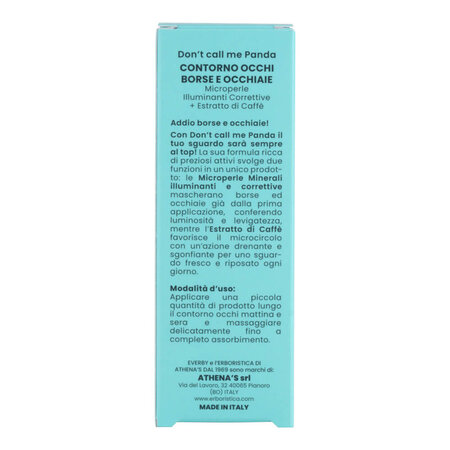 Crema contur ochi impotriva pungilor si cearcanelor Everby, 12 ml, L'Erboristica 700365