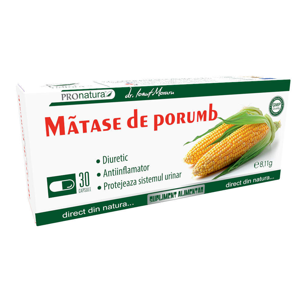 Matase de porumb, 30 capsule, Pro Natura