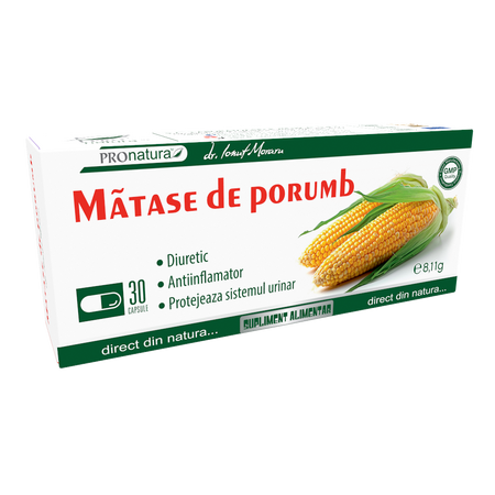 Matase de porumb, 30 capsule, Pro Natura