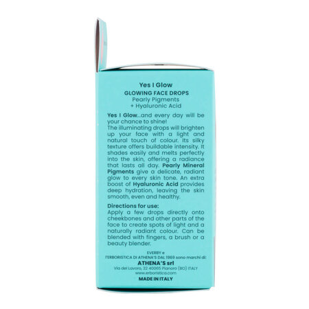 Picaturi iluminatoare pentru ten Everby, 14 ml, L'Erboristica 700380