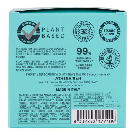 Balsam lapte demachiere si curatare ten Everby, 100 ml, L'Erboristica 700383