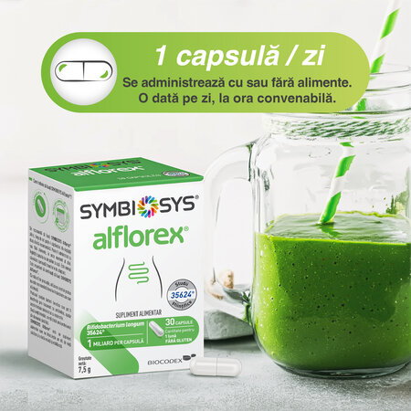 Symbiosys Alflorex, 30 capsule, Biocodex 760345