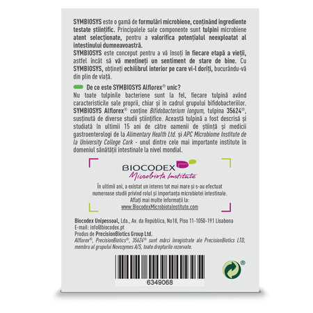Symbiosys Alflorex, 30 capsule, Biocodex 760355