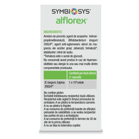 Symbiosys Alflorex, 30 capsule, Biocodex 760347