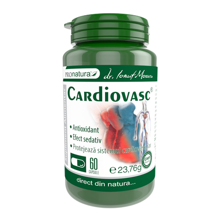Cardiovasc, 60 capsule, Pro Natura