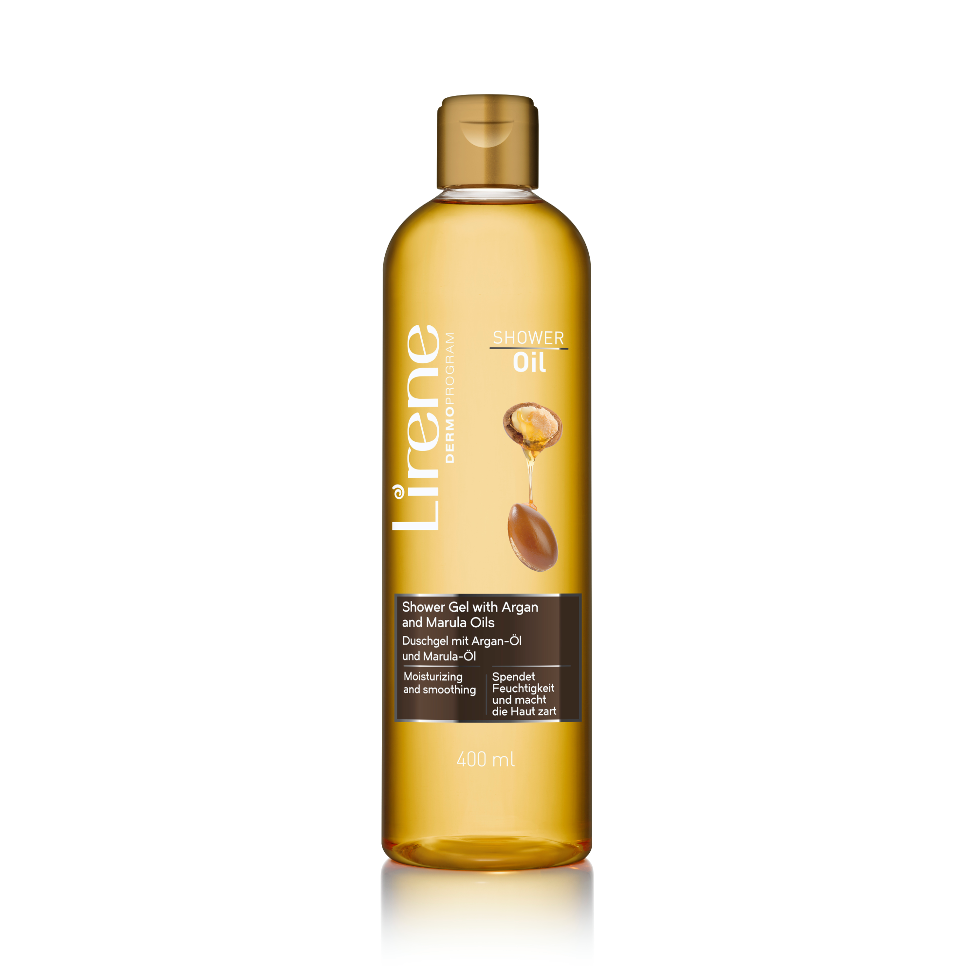Ulei de dus cu argan si marula, 400 ml, Lirene