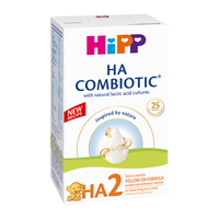 Lapte praf formula de continuare HA2 Combiotic, +6 luni, 350 g, Hipp