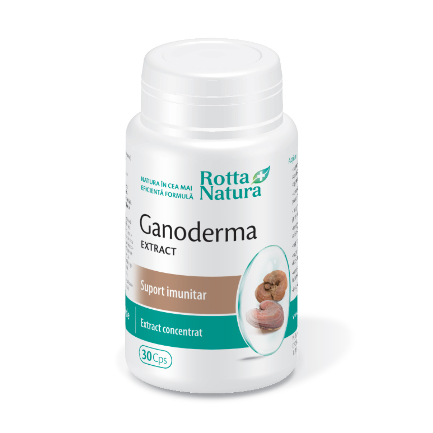 Ganoderma Extract, 30 capsule, Rotta Natura