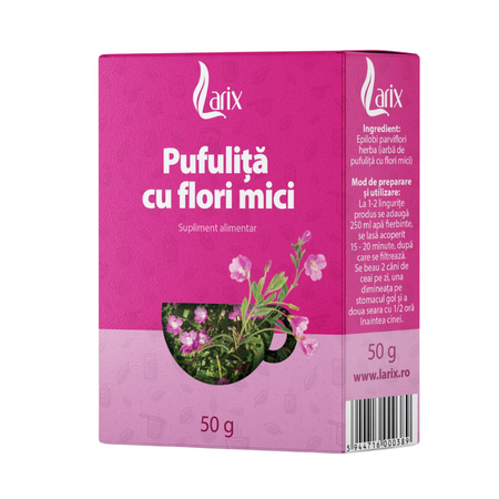 Ceai pufulita cu flori mici Vrac, 50 g, Larix