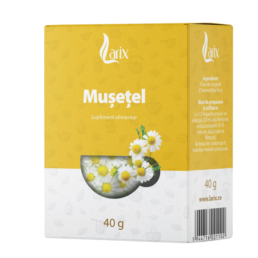 Ceai de Musetel Vrac, 40 g, Larix