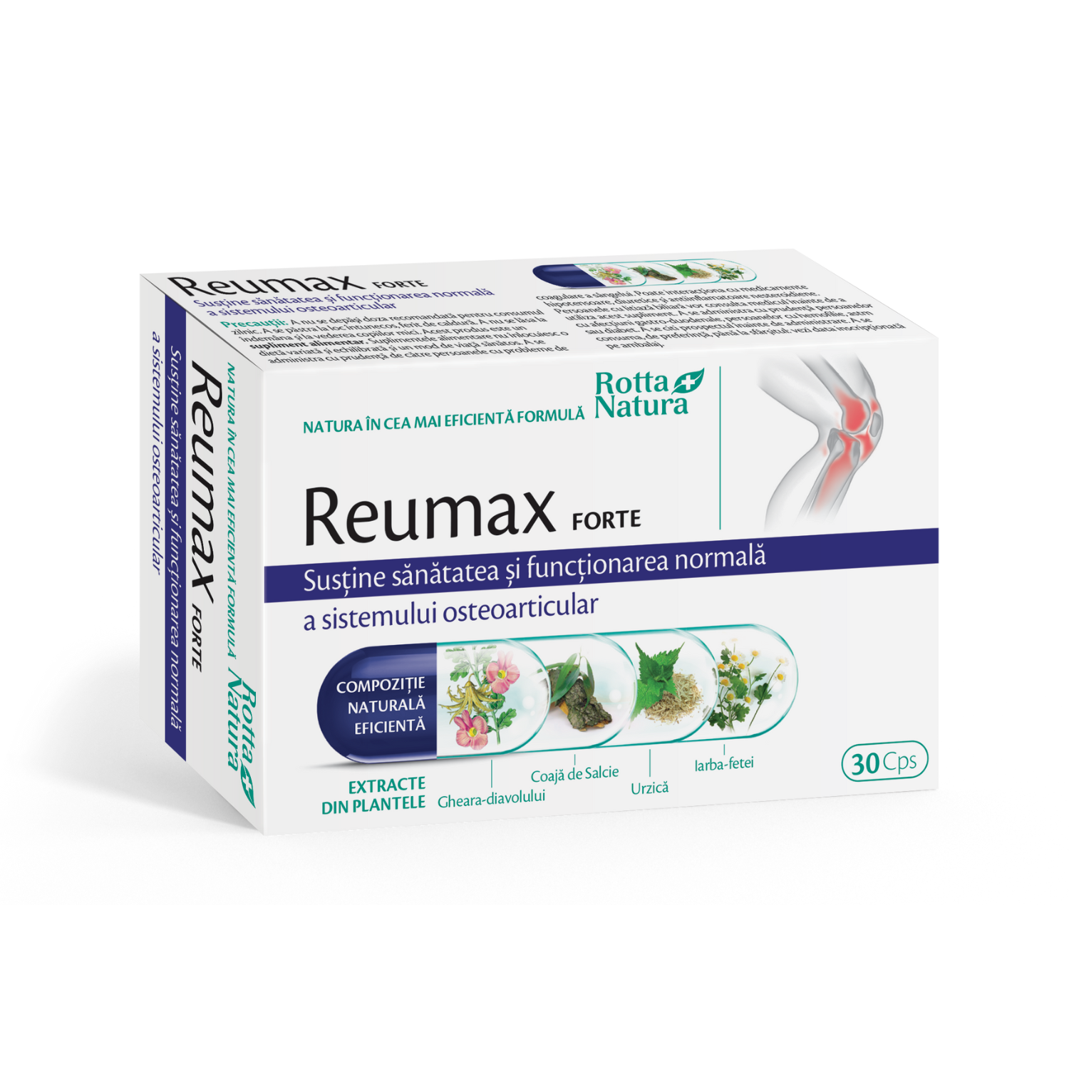Reumax Forte, 30 capsule, Rotta Natura