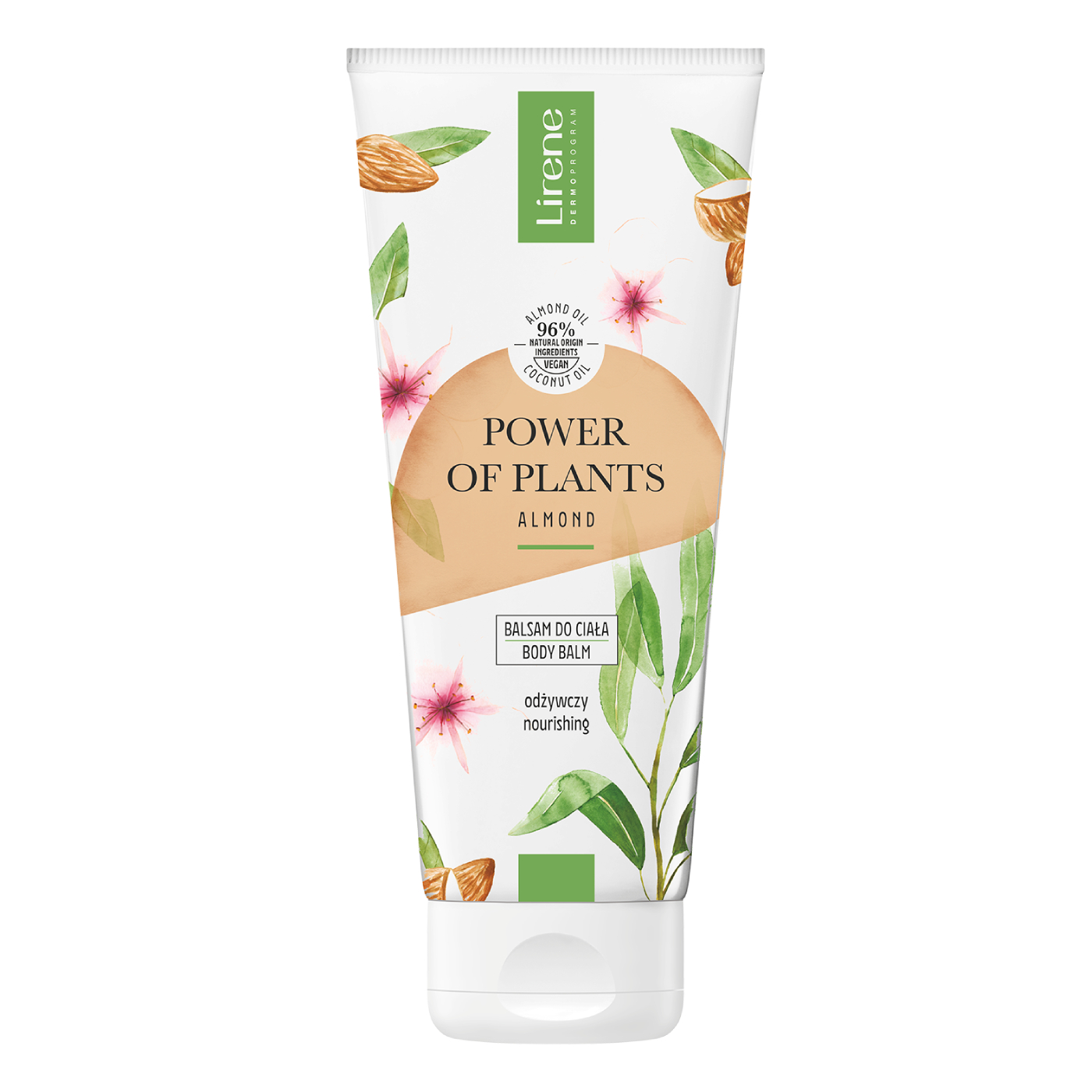 Balsam corporal hranitor cu extract de migdale Power of Plants, 200 ml, Lirene