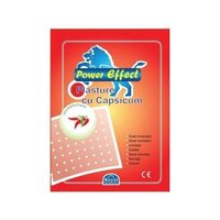 Plasture antireumatic cu Capsicum, 1 buc, Power Effect