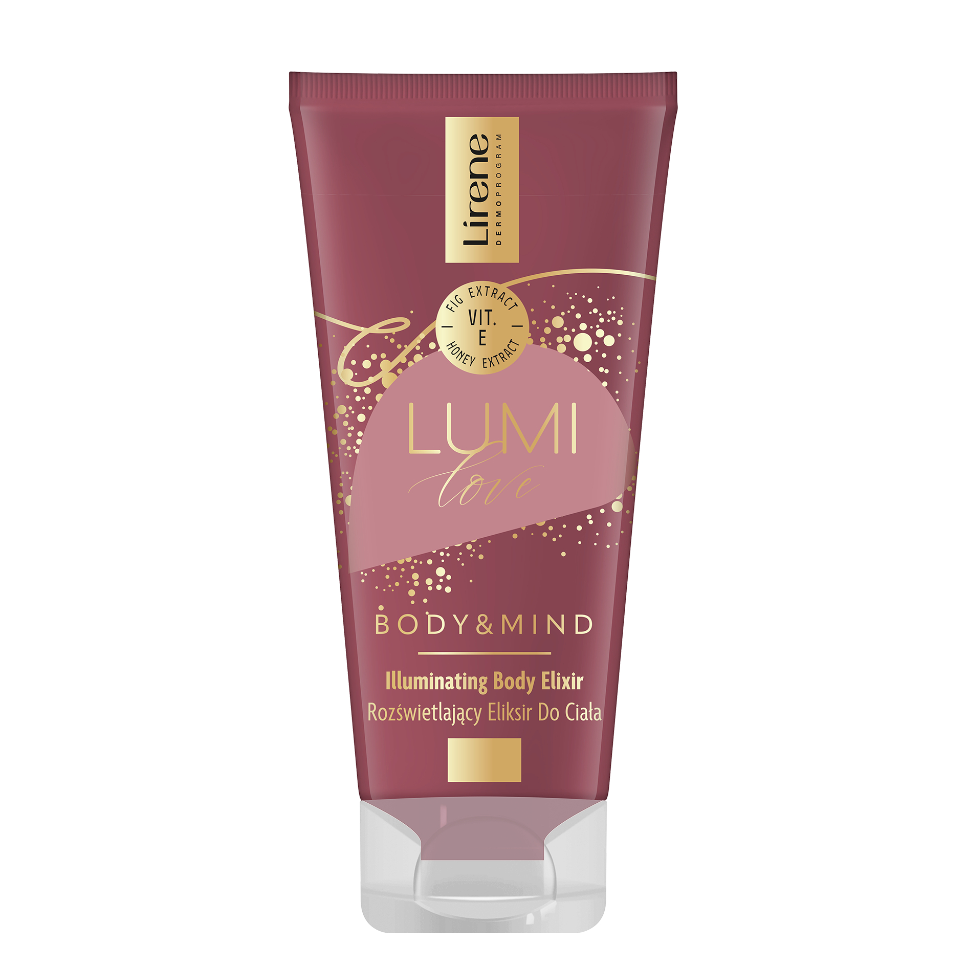 Elixir corporal iluminator Lumilove Body and Mind, 175 ml, Lirene
