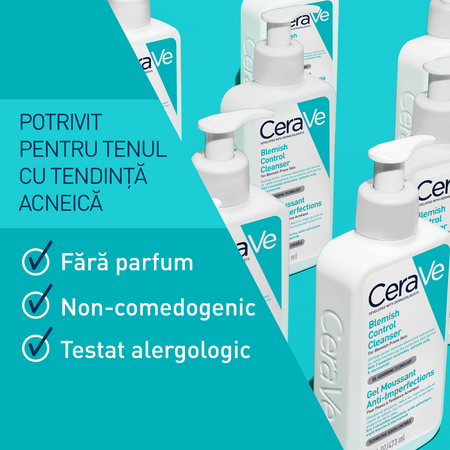 Gel de curatare spumant anti-imperfectiuni, 473 ml, CeraVe 700724
