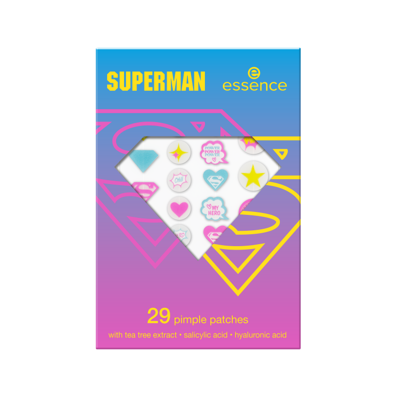 Plasturi pentru cosuri Superman, 29 bucati, Essence