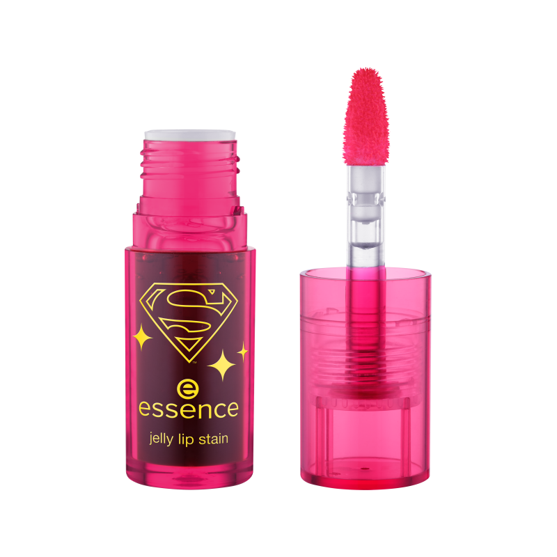 Luciu de buze Jelly Lip Stain Superman, 01 Wham!, 4 g, Essence