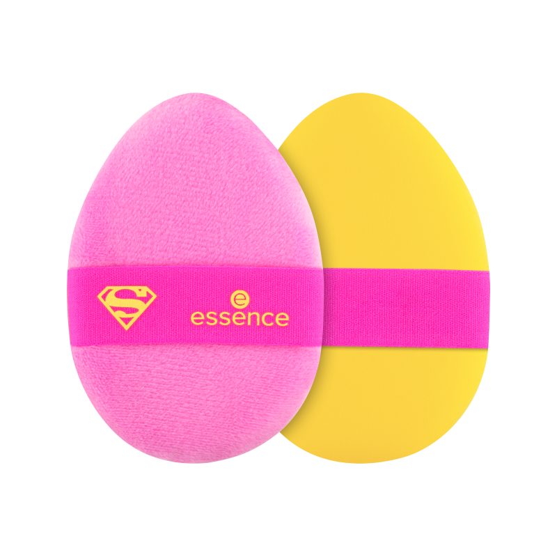 Buretel pentru pudra cu doua fete Superman, 1 bucata, Essence