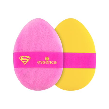 Buretel pentru pudra cu doua fete Superman, 1 bucata, Essence