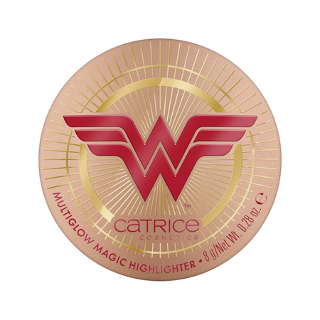 Iluminator pentru fata Wonder Woman, Multiglow Magic Highlighter, 8 g, Catrice 700883
