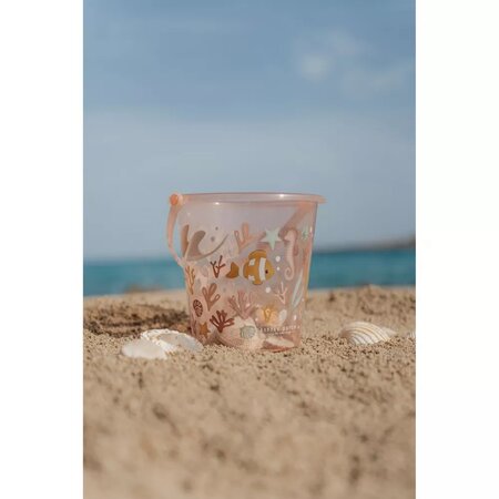 Galetusa de plaja Ocean Dreams, Roz, 18 luni+, 1 bucata, Little Dutch 700884