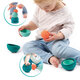 Set de mingi din silicon Ball in Ball, 6 luni+, Ludi 700929