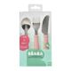 Set 3 tacamuri inox, roz, Beaba 445800