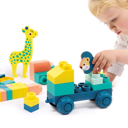 Set constructie Briqui, 12 luni+, Ludi 700961