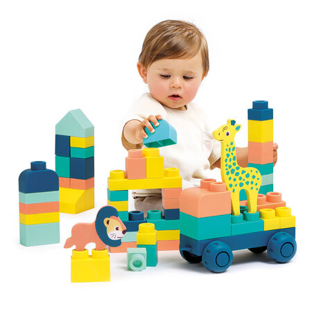 Set constructie Briqui, 12 luni+, Ludi 700960