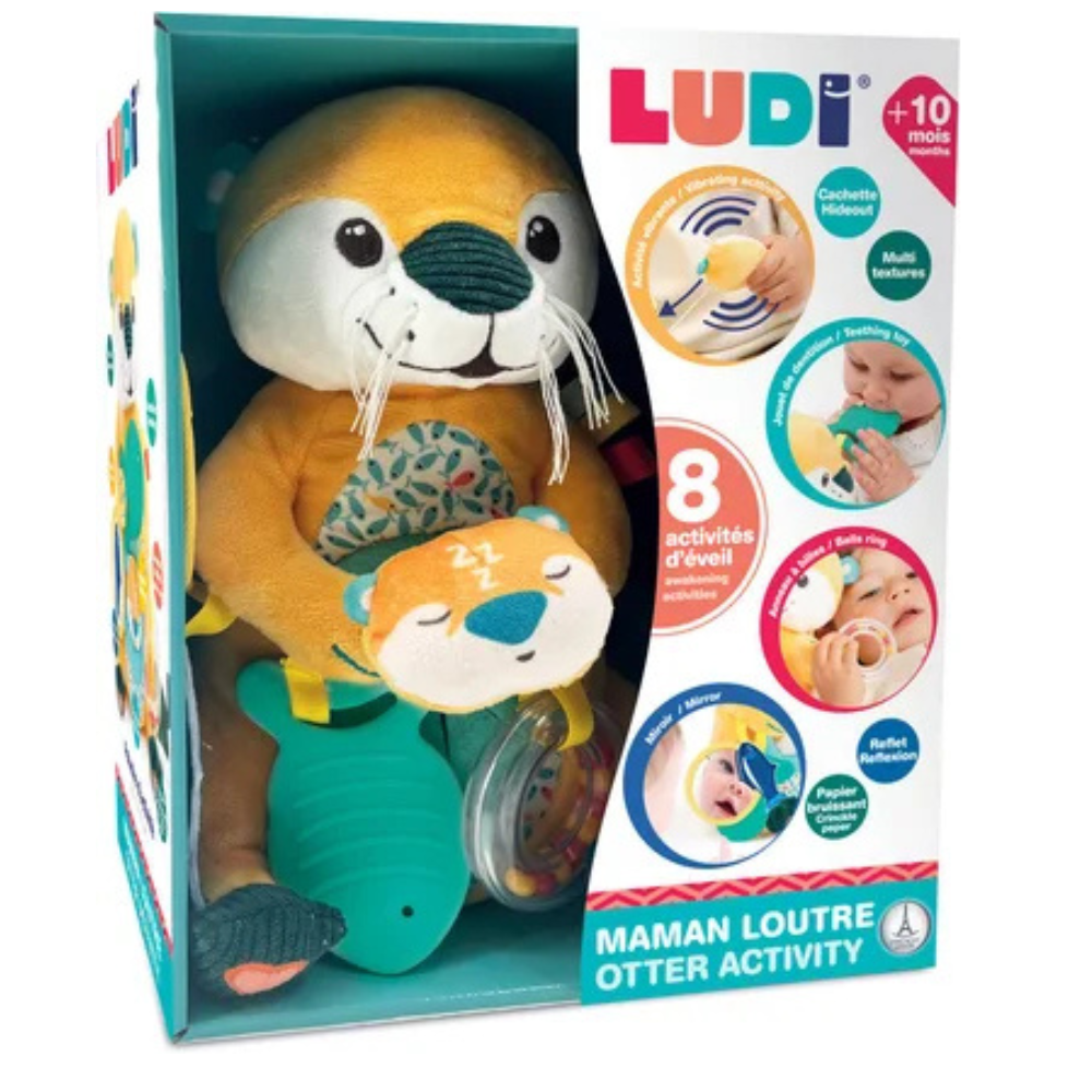 Jucarie activitati Mamica Vidra, 10 luni+, Ludi