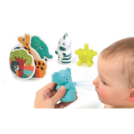 Set jucarii senzoriale Jungla, 10 luni+, Ludi 700981