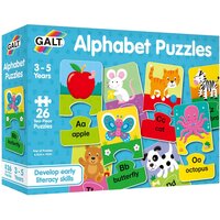 Set 26 de puzzle-uri, Alfabet, 3-5 ani, Galt