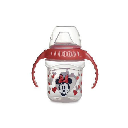 Cana cu manere anti-scurgere si anti-colici Disney Minnie, 250 ml, Stor
